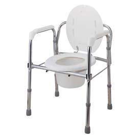 STEEL FOLDING COMMODE (STEEL FOLDING COMMODE)