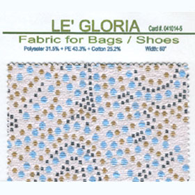 Jacquard Fabric 31.5% Polyester + 43.3% PE + 25.2% Cotton For Bags / Shoes (Жаккардовая ткань 31,5% полиэстер + 43,3% PE + 25,2% Хлопок для сумок / обуви)