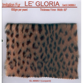 Fabrics for clothing, Imitation Fur (Tissus d`habillement, imitation fourrure)