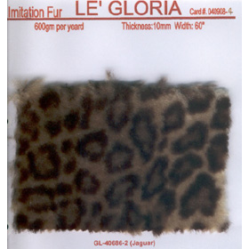 Fabrics for clothing, Imitation Fur (Tissus d`habillement, imitation fourrure)