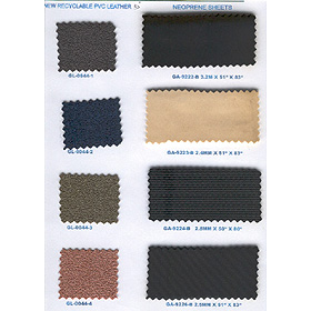 PVC LeaNew Recyclable PVC Leather & Neooprene Sheets (ПВХ LeaNew вторичной переработки ПВХ кожа & Neooprene бюллетени)