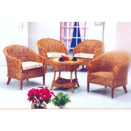 Rattan Dinning Set (Rattan Dinning Set)