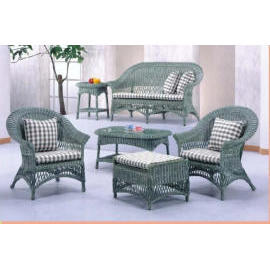 RATTAN SOFA SET