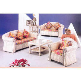 Rattan Sofa Set