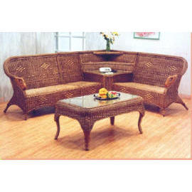 Rattan Sofa Set (Диван из ротанга Установить)