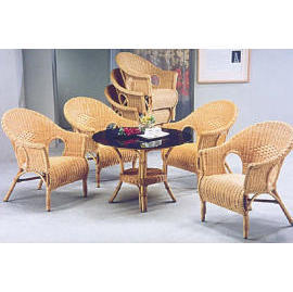 Rattan Dinning Set (Rattan Dinning Set)