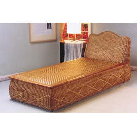 Rattan Single Bed (Ротанг одноместный)