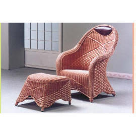 Rattan Ergonomic Chair (Эргономичное кресло из ротанга)