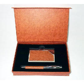 LEATHER PEN SET (LEDER PEN SET)