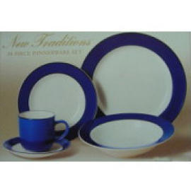 COLOR BANDED DINNER SET (COLOR BANDED DINNER SET)