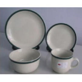 COLOR BANDED DINNER SET (COLOR BANDED DINNER SET)