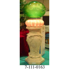 12V ROMAN COLUMN GARDEN FIBER LIGHT ,W/10M CORD (12V ROMAN COLUMN GARDEN FIBER LIGHT ,W/10M CORD)