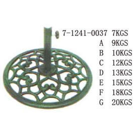 CAST IRON ROUND UMBRELLA BASE (CAST IRON ROUND UMBRELLA BASE)