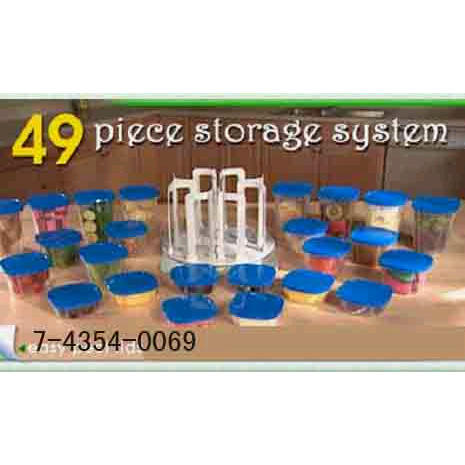 49 PIECE STORAGE SYSTEM (49 PIECE STORAGE SYSTEM)