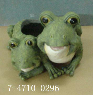 TWO FROG PLANTER (ДВЕ ЛЯГУШКИ PLANTER)