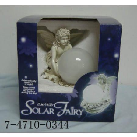 KNEELING SOLAR FAIRY WITH GERMANY PANEL (KNEELING SOLAR FAIRY WITH GERMANY PANEL)