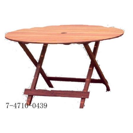 ROUND FOLDING TABLE (ROUND TABLE PLIANTE)