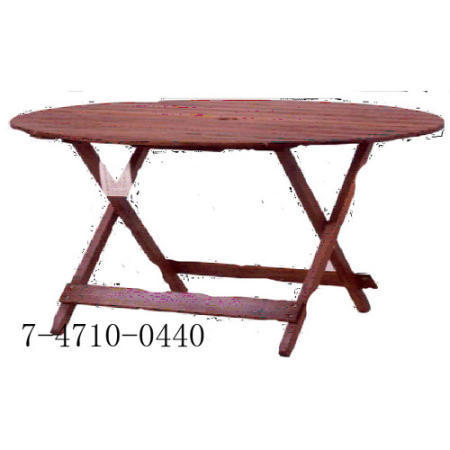 ROUND FOLDING TABLE (ROUND TABLE PLIANTE)