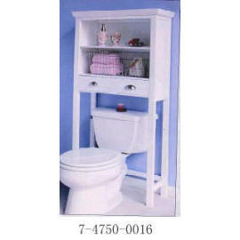 OVER THE TOILET ORGANISER (SUR L`ORGANISATEUR DE TOILETTES)