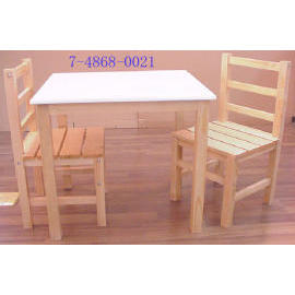 KID`S 1 TABLE AND 2 CHAIRS (K.D.) (KID`S 1 стол и 2 стула (K.D)