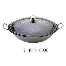 WOK WITH GLASS LID (ВОК со стеклянной крышкой)