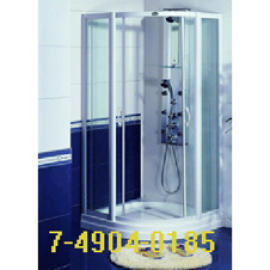 ARC WHITE SHOWER ROOM WITH FOUR DOORS
