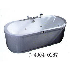 MASSAGE BATHTUB(WITH MARBLE&COMPUTER CONTROLLED-PANEL)