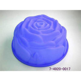 SILICONE BAKEWARE -ROSE CAKE FORM 225G (SILICONE BAKEWARE-ROSE CAKE FORME 225G)