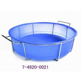 SILICONE BAKEWARE ROUND PAN WITH RACK 275G
