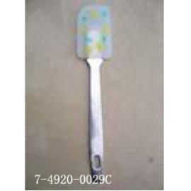 SILCONE SPATULA WITH DESIGN STEEL HANDEL (SILCONE SPATULA WITH DESIGN STEEL HANDEL)