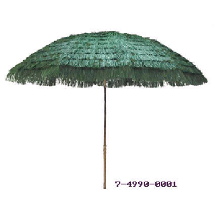 6 FT WOODEN PATIO UMBRELLA