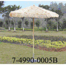 6``X6 RIBS STRAW UMBRELLA