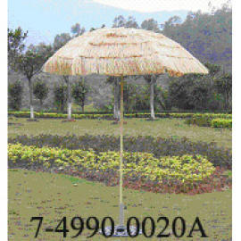 36``X6 RIBS STRAW UMBRELLA (36``X6 RIBS PAILLE PARAPLUIE)