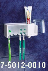TOOTHBRUSH, PASTE & CUP HOLDER (BROSSE A DENTS, PATE & CUP HOLDER)