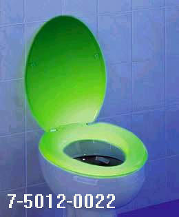 TOILET SEAT LIGHT UP IN THE DARK (SIEGE DE TOILETTES LIGHT UP IN THE DARK)