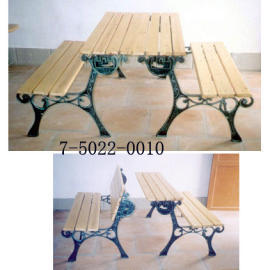 FOLDING Park Bench (7 Lamellen) (FOLDING Park Bench (7 Lamellen))