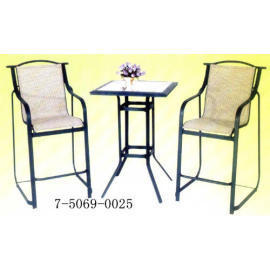 ALUMINUM TABLE AND CHAIR (Алюминиевый стол и стул)