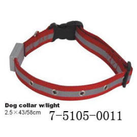 DOG COLLAR W/LIGHT (Ошейник Вт / LIGHT)