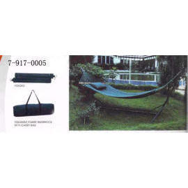 FOLDABLE FRAME HAMMOCK WITH CARRY BAG (CADRE PLIABLE HAMAC avec sac de transport)