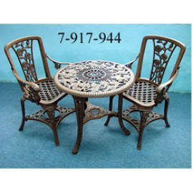 BISTRO SET WITH 2 CHAIRS (BISTRO SET WITH 2 CHAIRS)