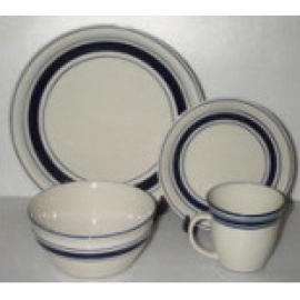 COLOR BANDED DINNER SET (COLOR BANDED DINNER SET)