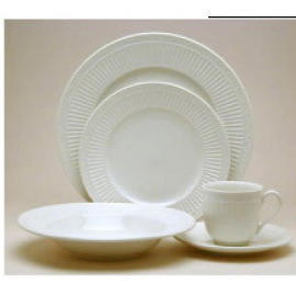 PLAIN WHITE DINNER SET (Plain White Dinner Set)