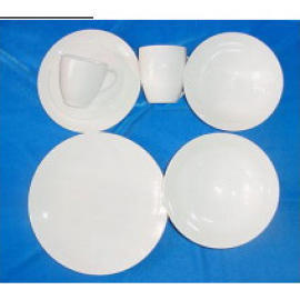 PLAIN WHITE DINNER SET (PLAIN WHITE DINNER SET)