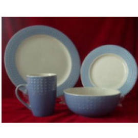 COLOR BANDED DINNER SET (COLOR BANDED DINNER SET)