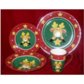 EARTHENWARE DINNER SET (EARTHENWARE DINNER SET)