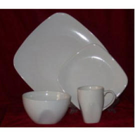 PLAIN WHITE DINNER SET (Plain White Dinner Set)