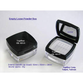 Loose Powder Box with Mirror (Loose Powder Box with Mirror)