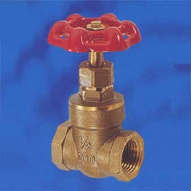 Brass gate valve (Cuivres vanne)