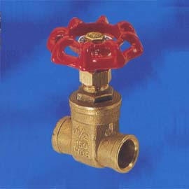 Brass gate valve (Cuivres vanne)