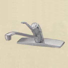 Kitchen faucet (Robinet de cuisine)
